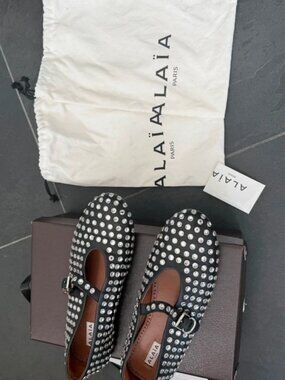 Alaïa Mary Jane with Crystal embellishments (41)